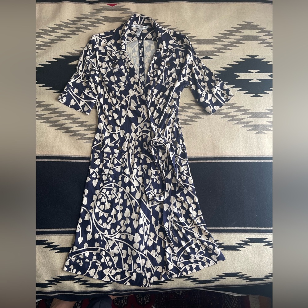 Diane Von Furstenberg Wrap Dress Size 8